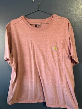 Carhartt Short Sleeve Pocket Tee in Dusty Rose